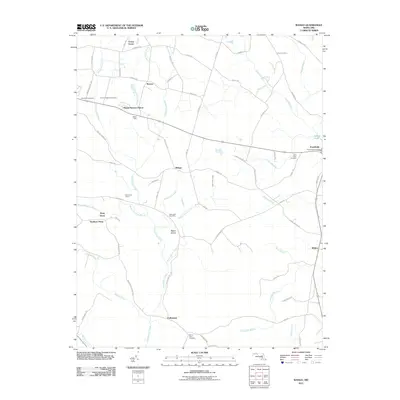 2011 Map of Wango, 2011 Print