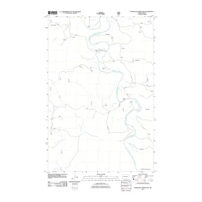 2011 Map of Wannagan Creek East, 2011 Print