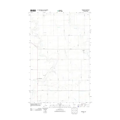 2013 Map of Wannaska, 2013 Print