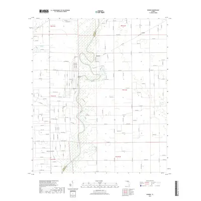 2018 Map of Wannee, 2018 Print