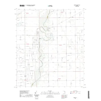 2021 Map of Wannee, 2021 Print