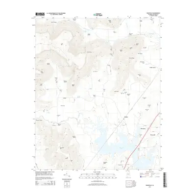 2014 Map of Wannville, 2014 Print