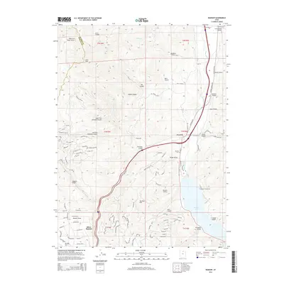 2014 Map of Wanship, 2014 Print