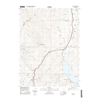 2017 Map of Wanship, 2017 Print