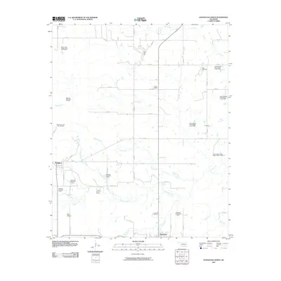 2009 Map of Wapanucka North, 2009 Print