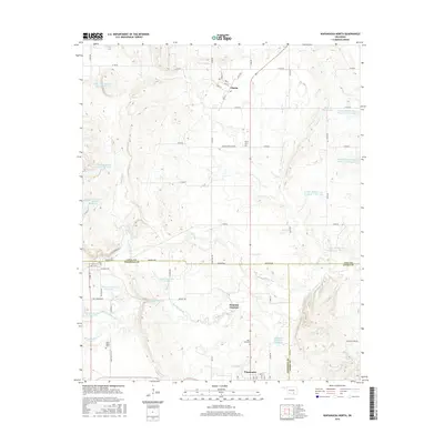 2016 Map of Wapanucka North, 2016 Print
