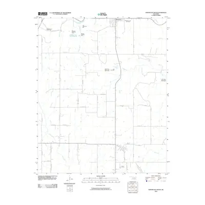 2009 Map of Wapanucka South, 2009 Print