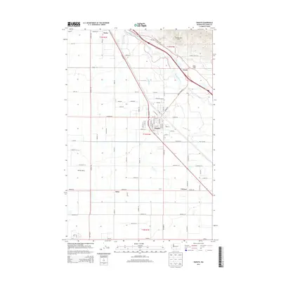 2013 Map of Wapato, 2013 Print