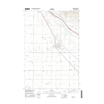 2017 Map of Wapato, 2017 Print