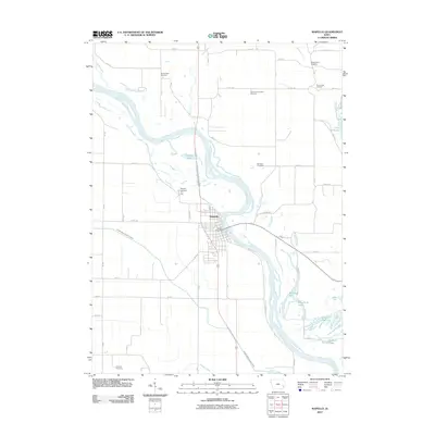 2012 Map of Wapello, 2012 Print