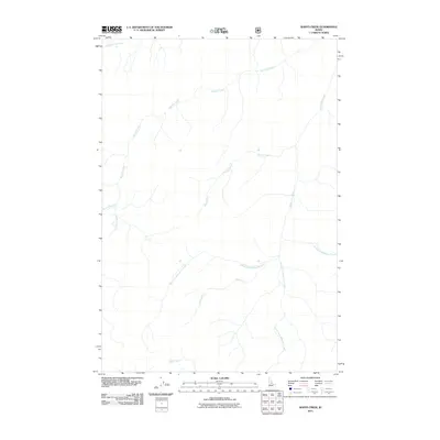 2011 Map of Wapiti Creek, 2011 Print
