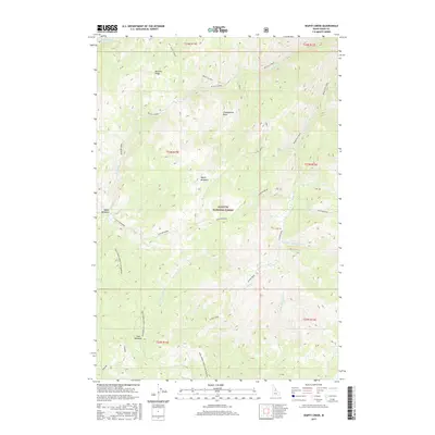 2017 Map of Wapiti Creek, 2017 Print
