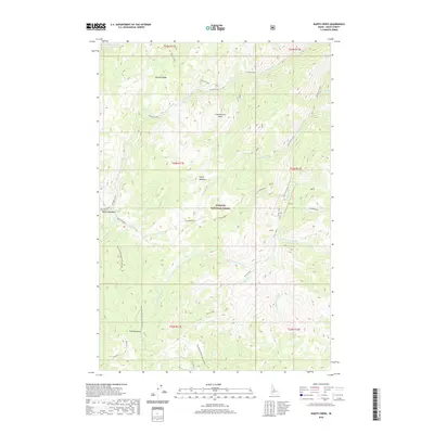 2020 Map of Wapiti Creek, 2020 Print