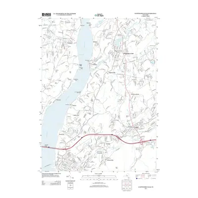 2013 Map of Wappingers Falls, 2013 Print