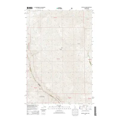 2013 Map of Wapshilla Creek, 2013 Print