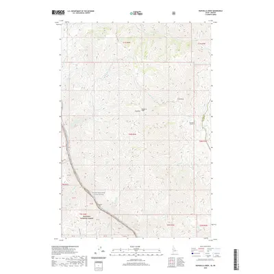 2020 Map of Wapshilla Creek, 2020 Print