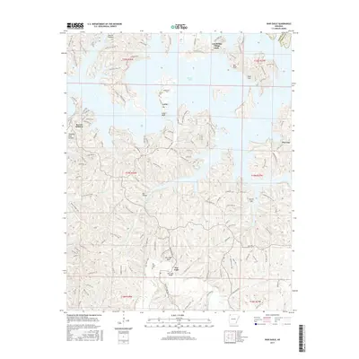 2017 Map of War Eagle, 2017 Print