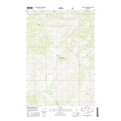 2017 Map of War Eagle Mountain, 2017 Print