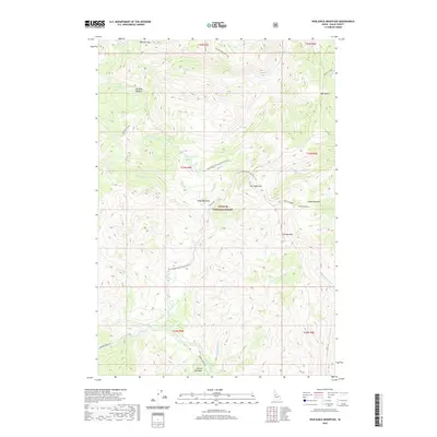 2020 Map of War Eagle Mountain, 2020 Print