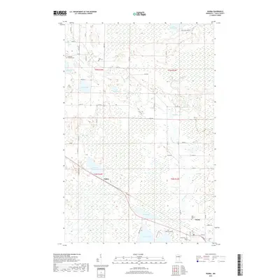 2019 Map of Warba, 2019 Print