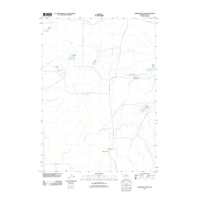 2011 Map of Warbonnet Ranch, 2011 Print