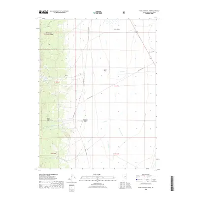 2018 Map of Ward Charcoal Ovens, 2018 Print