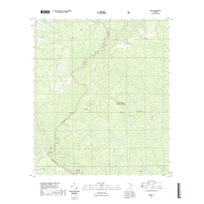 2021 Map of Ward, 2021 Print