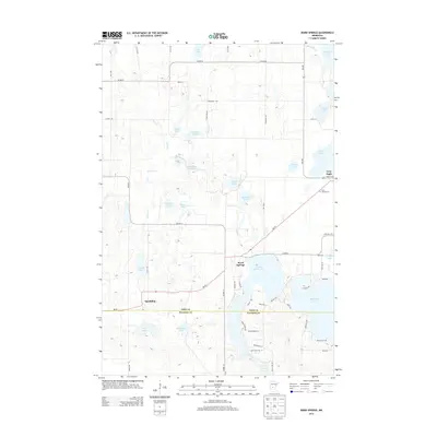 2013 Map of Ward Springs, 2013 Print