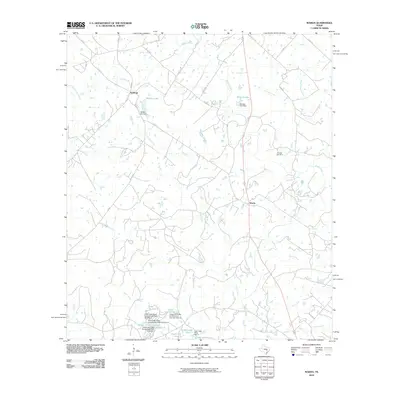 2010 Map of Warda, 2010 Print