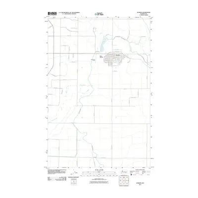 2011 Map of Warden, 2011 Print