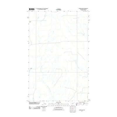 2011 Map of Wards Dam, 2011 Print