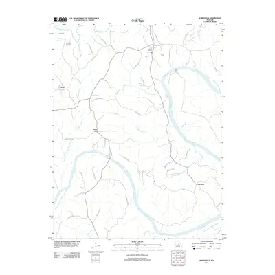 2011 Map of Wardsville, 2011 Print