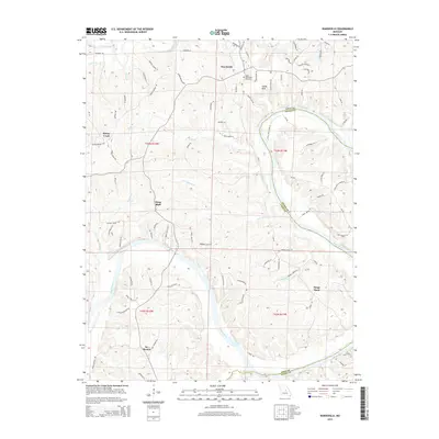 2015 Map of Wardsville, 2015 Print