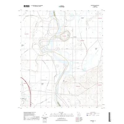 2018 Map of Wardview, 2018 Print