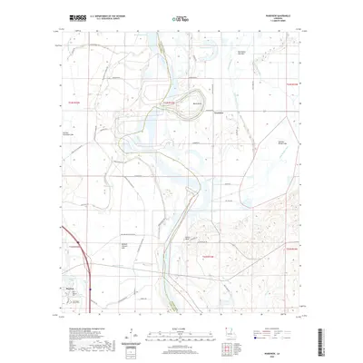 2020 Map of Wardview, 2020 Print