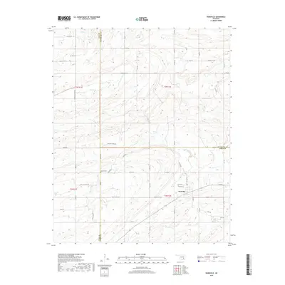 2019 Map of Wardville, 2019 Print