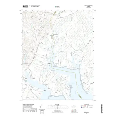 2019 Map of Ware Neck, 2019 Print