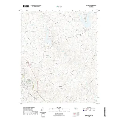 2020 Map of Ware Shoals East, 2020 Print