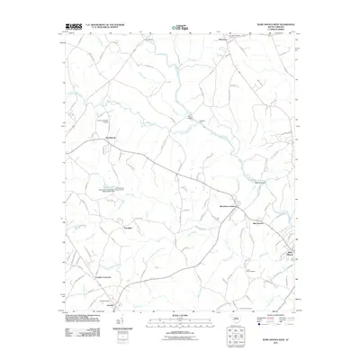 2011 Map of Ware Shoals West, 2011 Print