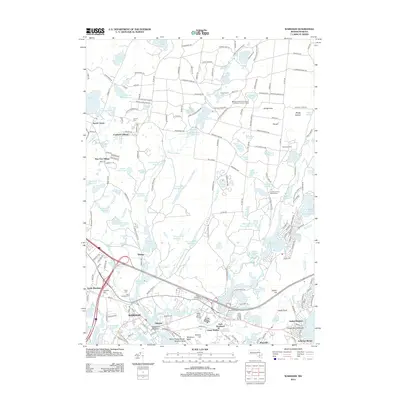 2012 Map of Wareham, 2012 Print