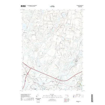 2021 Map of Wareham, 2021 Print