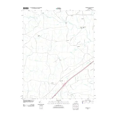 2010 Map of Warfield, 2010 Print