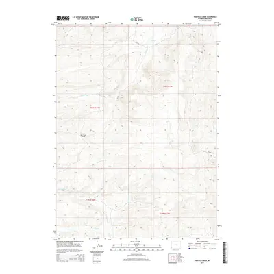 2015 Map of Warfield Creek, 2015 Print