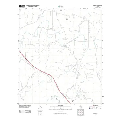 2010 Map of Waring, 2010 Print