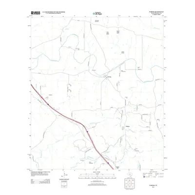 2013 Map of Waring, 2013 Print
