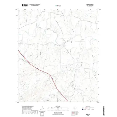 2019 Map of Waring, 2019 Print