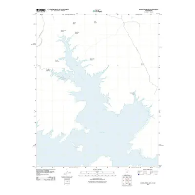 2011 Map of Warm Creek Bay, 2011 Print