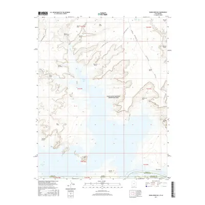 2017 Map of Warm Creek Bay, 2017 Print