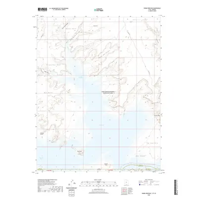 2020 Map of Warm Creek Bay, 2020 Print