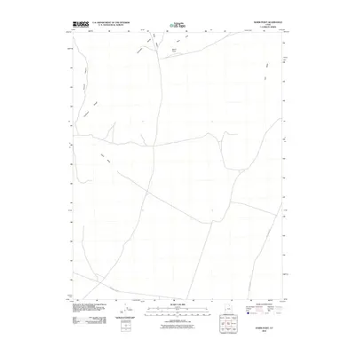 2010 Map of Warm Point, 2010 Print